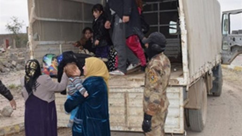 نزوح 2000 عائلة من جنوبي الفلوجة باتجاه الجيش العراقي