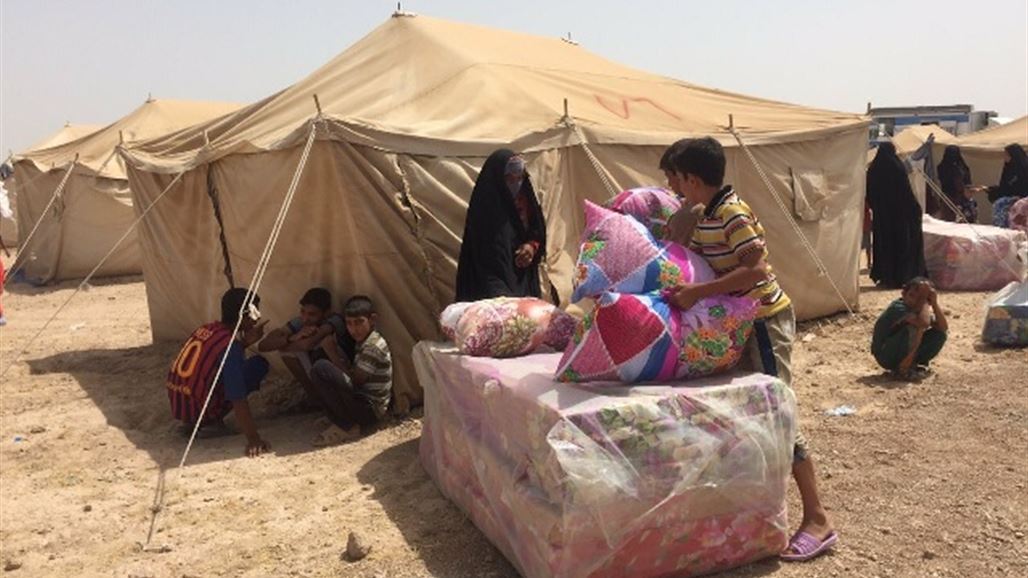 الهجرة تعلن عن اخر إحصائية لأعداد الأسر النازحة من قضائي الفلوجة والصقلاوية