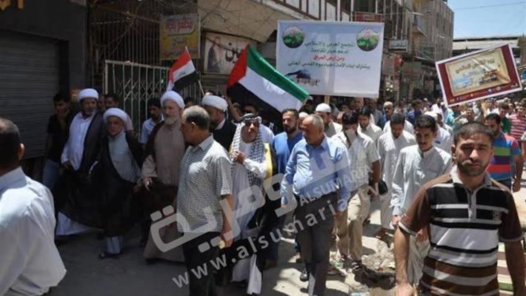 مدرسة الخالصي تحيي يوم القدس العالمي في الكاظمية