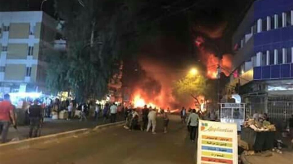 انفجار في منطقة الكرادة وسط بغداد