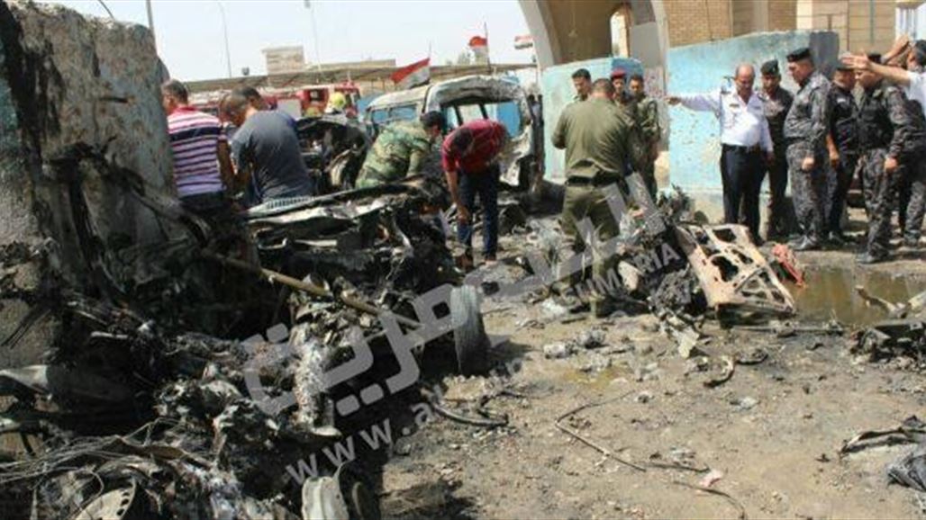 13 قتيلا وجريحا في حصيلة تفجير شمالي بغداد