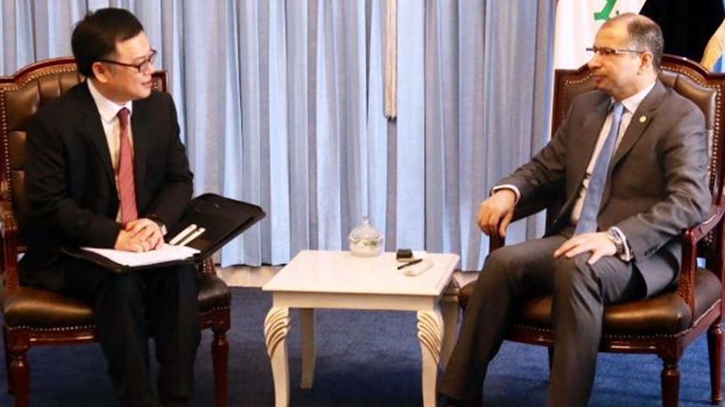 سفير الصين بالعراق للجبوري: تبرعنا للعراق بـ170 مليون دولار لإغاثة نازحي الموصل والفلوجة