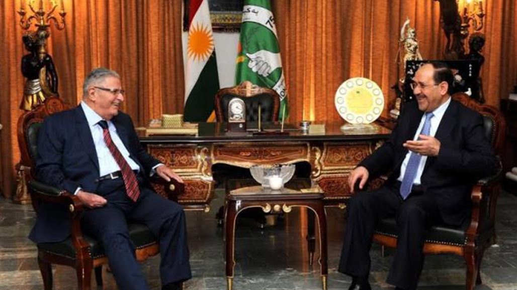 المالكي يلتقي الطالباني ويبارك اتفاق الاتحاد الوطني والتغيير