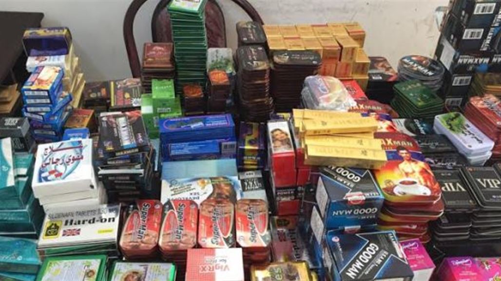 مصادرة كميات كبيرة من المنحفات والعقاقير المنشطة وسط كركوك