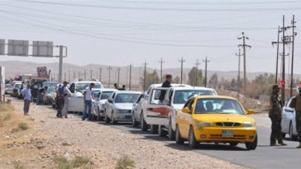 عودة 1363 اسرة نازحة الى منازلها في ناحية جلولاء بديالى