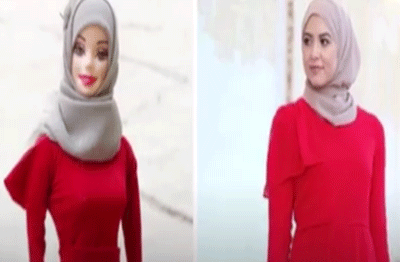 "حجاربي": دمية باربي بحلّة جديدة
