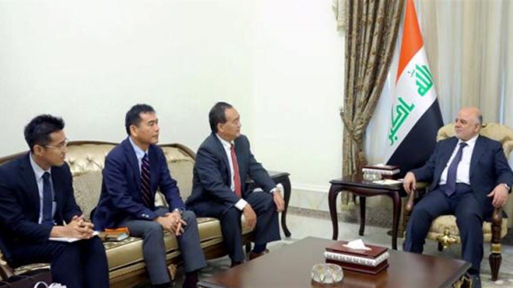 العبادي يؤكد لوفد ياباني أهمية جلب المستثمرين الى العراق
