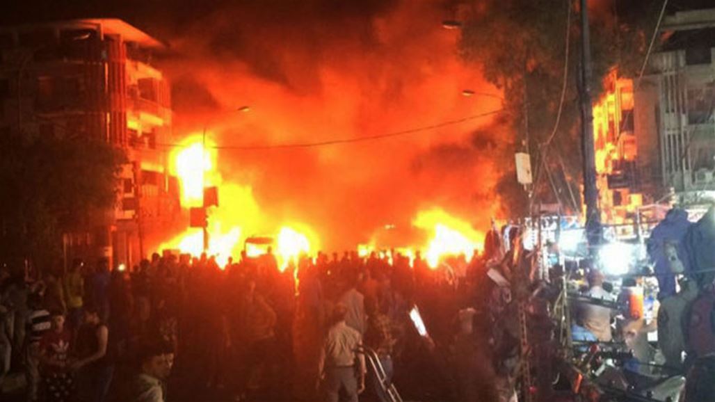 انفجار سيارة مفخخة في الكرادة وسط بغداد