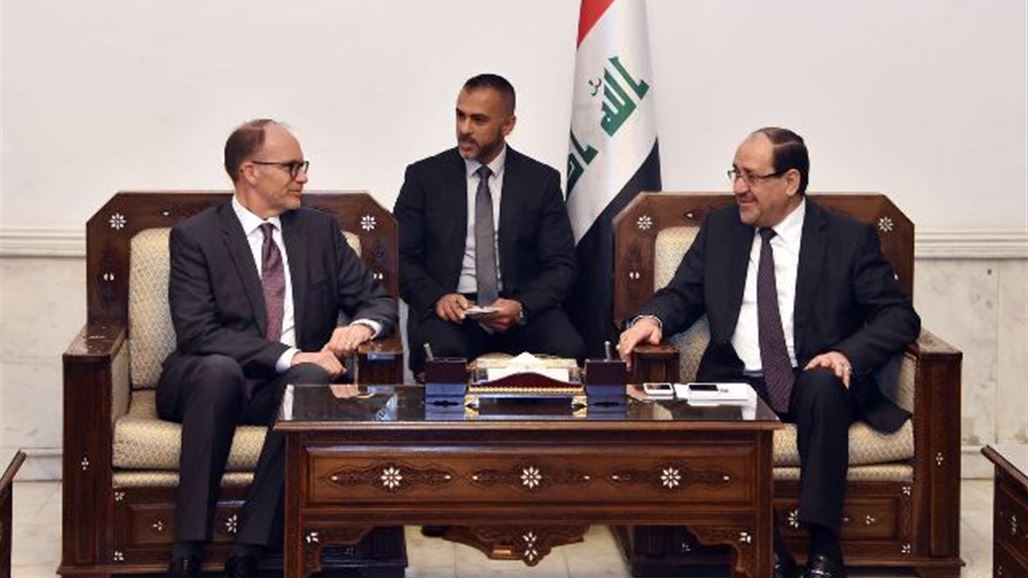المالكي للسفير الأميركي: استمرار الدعم الدولي للعراق سيساهم بالاسراع بتحرير نينوى