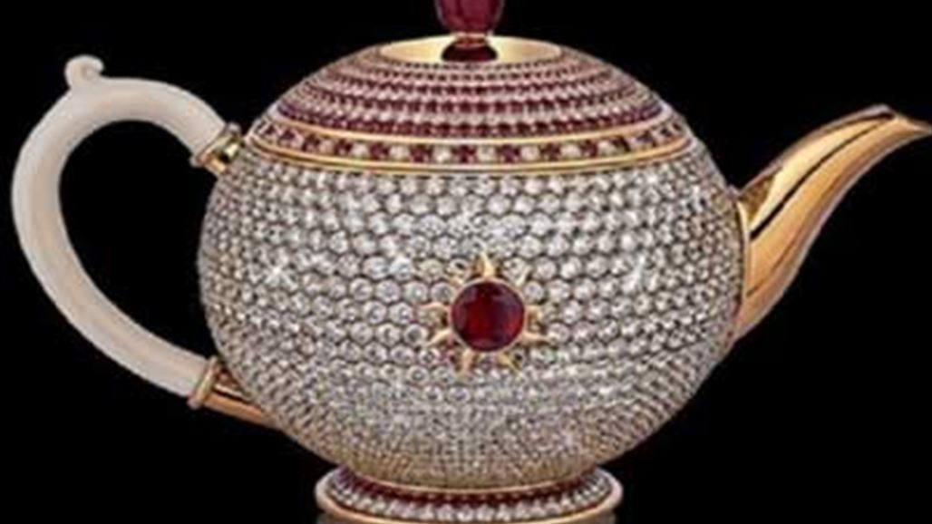 بالصورة: أغلى إبريق شاي في العالم