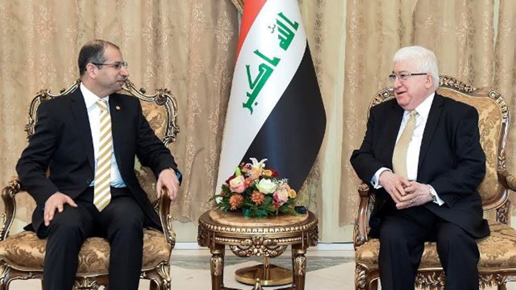 معصوم والجبوري يؤكدان على أهمية دور البرلمان بتشريع القوانين المهمة