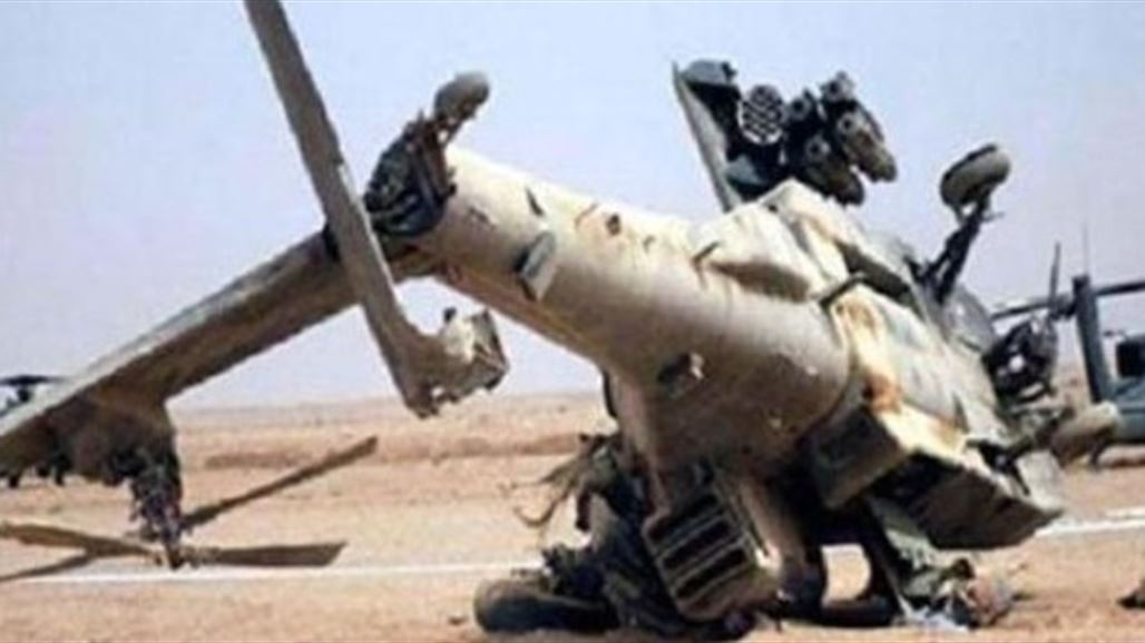 سقوط مروحية ومصرع طاقمها شرق مصر