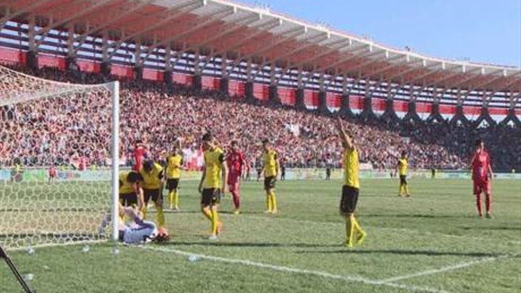 اتحاد الكرة يعاقب فريق زاخو على خلفية احداث مباراته مع اربيل