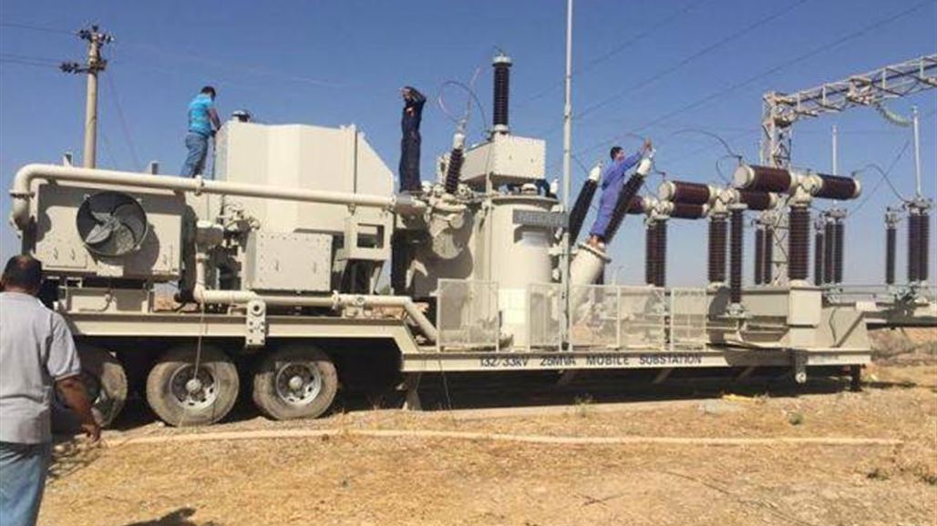 إصلاح أكبر محطة متنقلة للكهرباء شمال شرق بعقوبة
