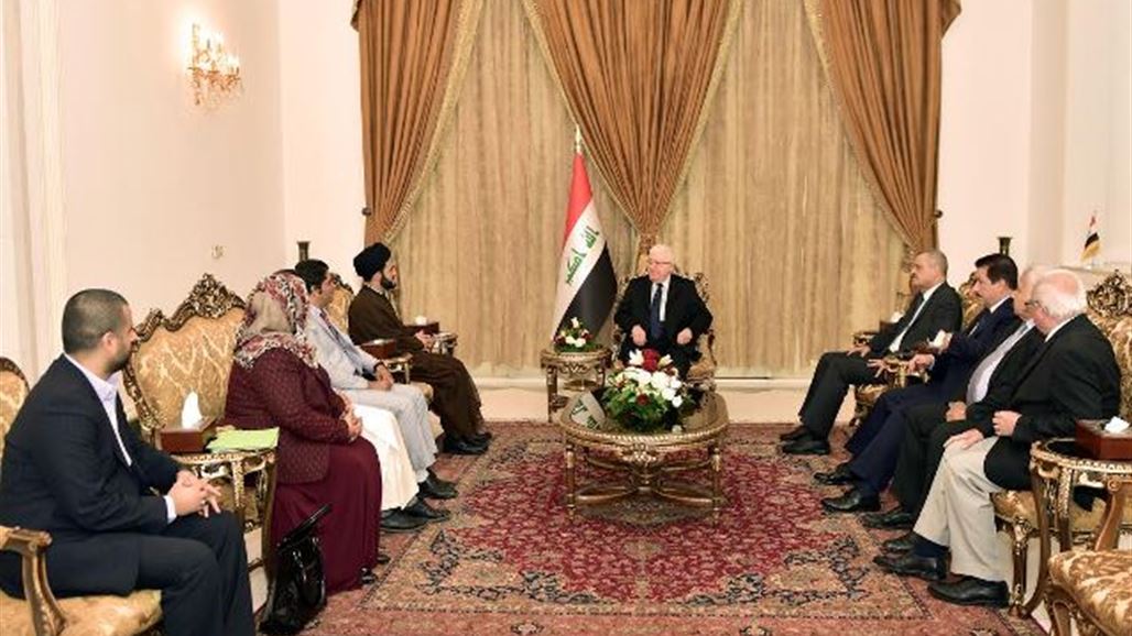 معصوم يدعو لوضع مناهج مدرسية تعزز قيم المواطنة والوحدة الوطنية