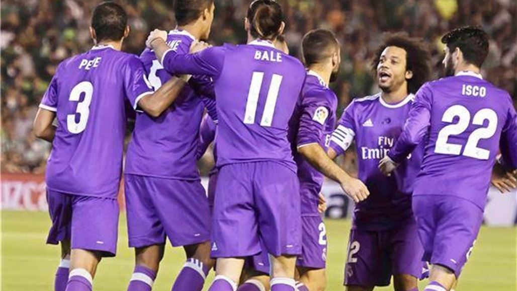 ريال مدريد يمطر شباك بيتيس بسداسية في الدوري الاسباني