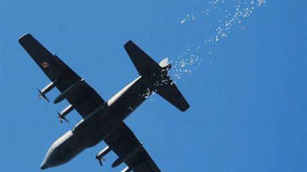 القوة الجوية تنفذ اكبر عملية لالقاء 12 مليون منشور على 20 منطقة