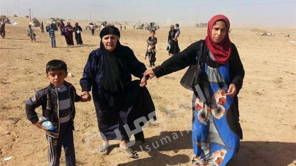 البيشمركة تستقبل 17 أسرة هاربة من "داعش" قرب بعشيقة