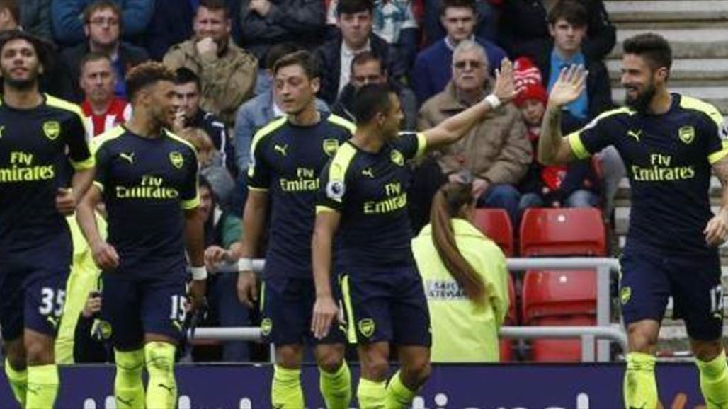 ارسنال يقسو على سندرلاند برباعية في الدوري الانجليزي