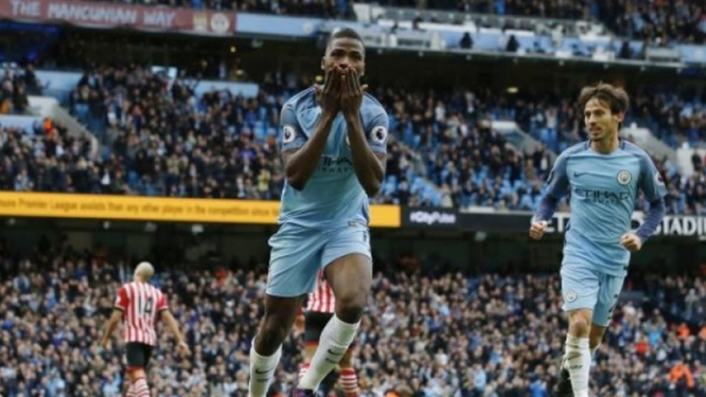 مانشستر سيتي يفوز برباعية نظيفة على وست بروميتش في الدوري الانجليزي