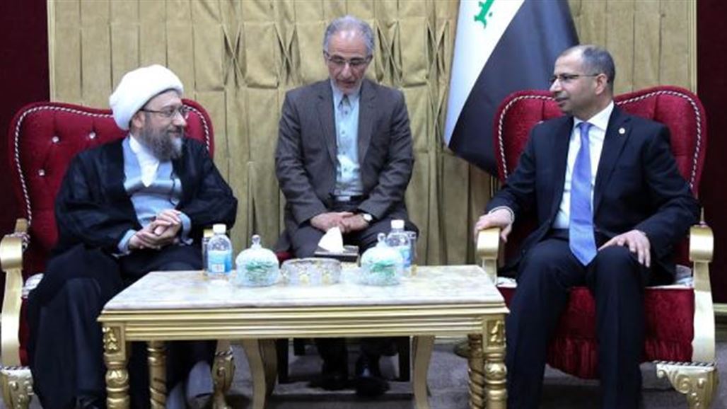 الجبوري يؤكد ضرورة إيجاد "صيغ أفضل" بتنمية العلاقات بمجالات القضاء مع طهران