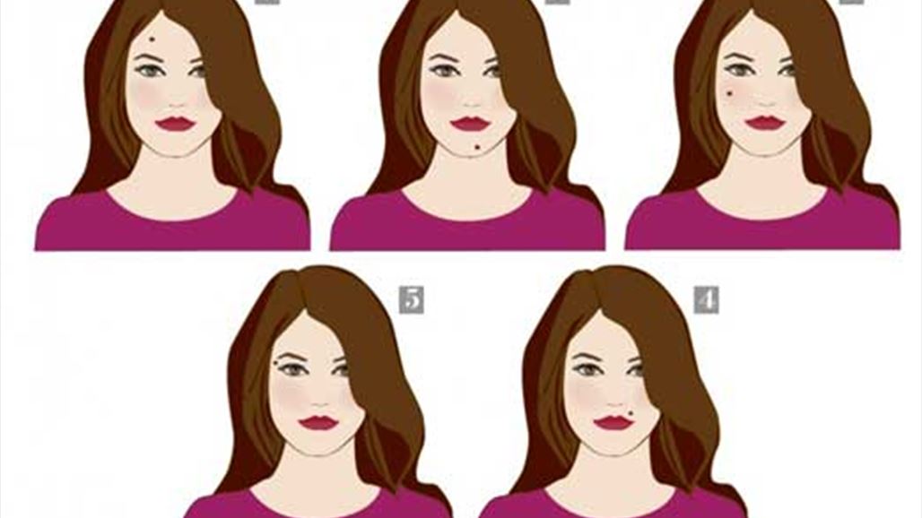 بالصور: مكان شامتك تكشف أموراً لا تعرفينها عن حياتك