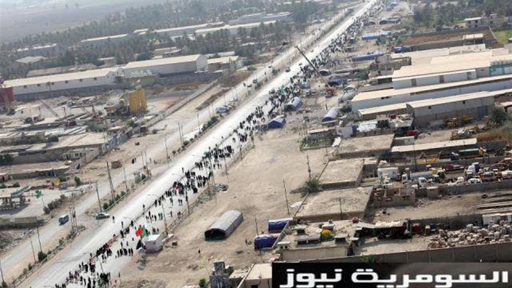 بالصور.. حشود مليونية تزحف صوب كربلاء