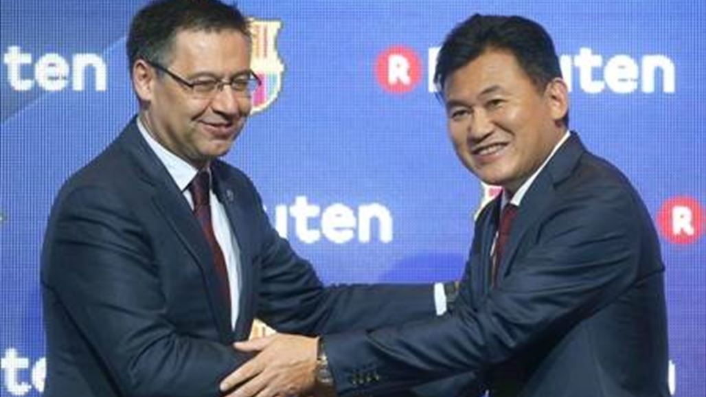 برشلونة يوقع أبرز عقد رعاية في تأريخه بـ55 مليون يورو