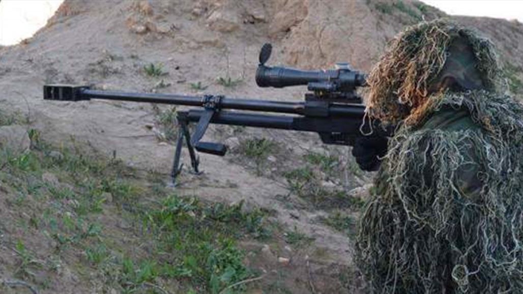 قناصة الحشد الشعبي يقلون اثنين من "داعش" شرق صلاح الدين
