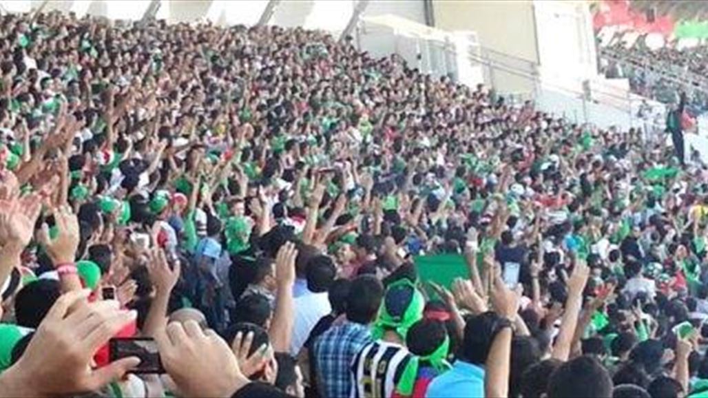 الجمهور الأردني يرفع الآذان في مدرجات الملعب ردا على إسرائيل