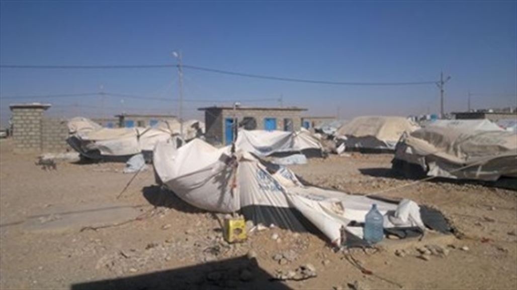 مجلس عامرية الصمود يعلن مصرع عائلة نازحة بسبب احتراق خيمتهم جنوب الفلوجة