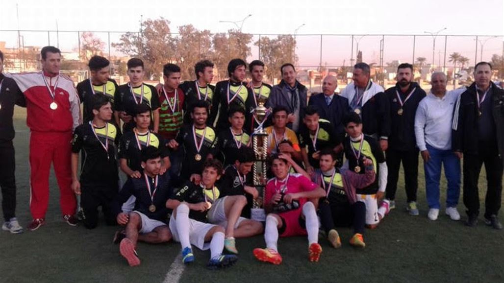 غاز الشمال يتوج بلقب بطولة أندية كركوك للشباب
