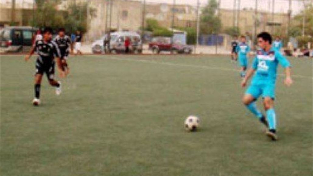 فريق شباب قزانية يتوج ببطولة سباعي الكرة بديالى
