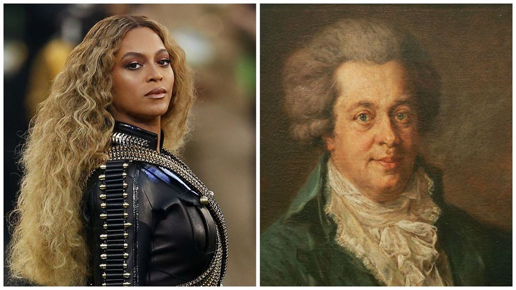 عذرا بيونسي... موزارت أحرز أكبر مبيع أسطوانات للعام 2016!