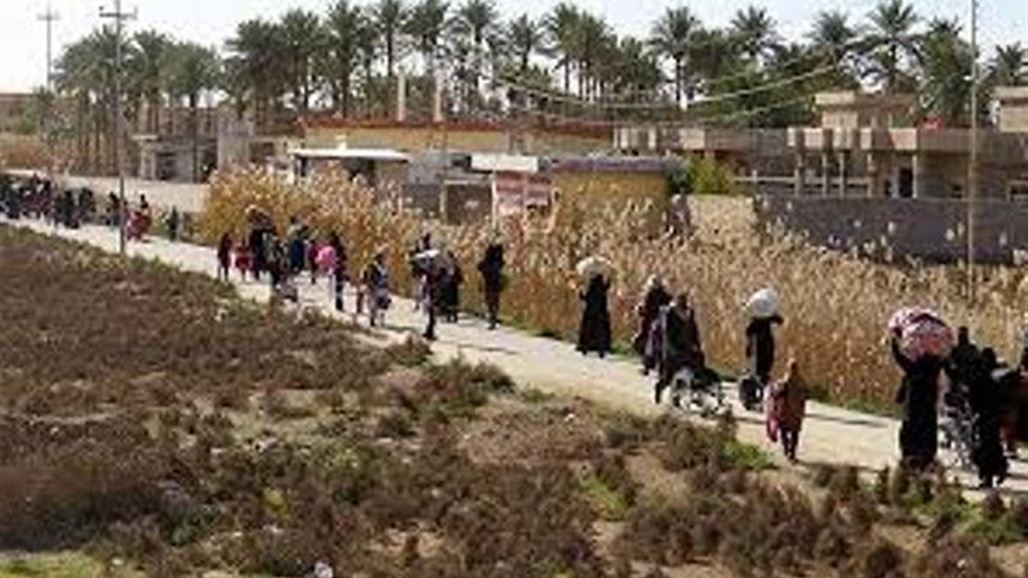 ‏‫استقبال 853 شخصاً فاراً من قضاء الحويجة جنوب غربي كركوك