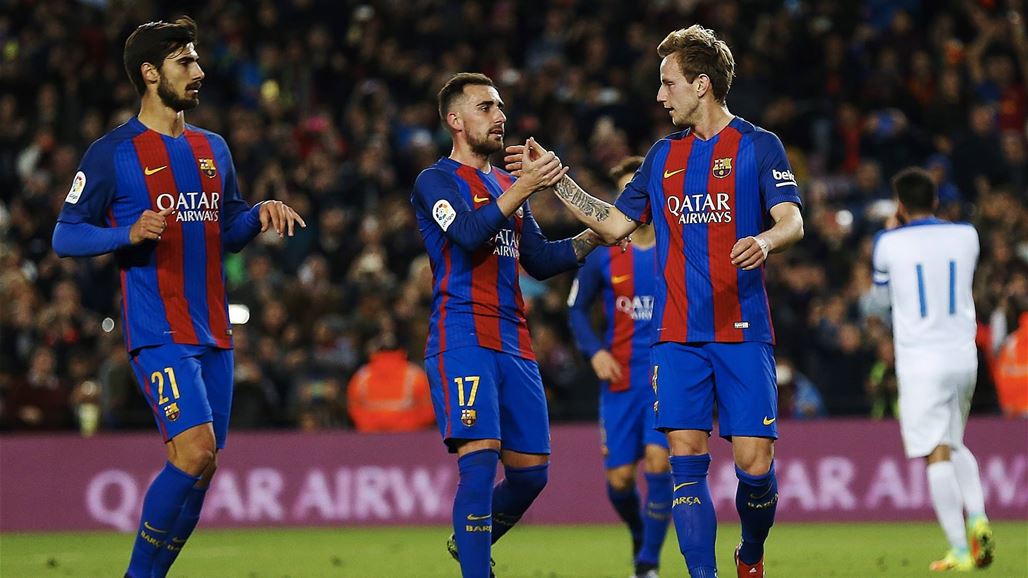 برشلونة يقيم مهرجان أهداف قبل أعياد رأس السنة في مرمى هيركوليس