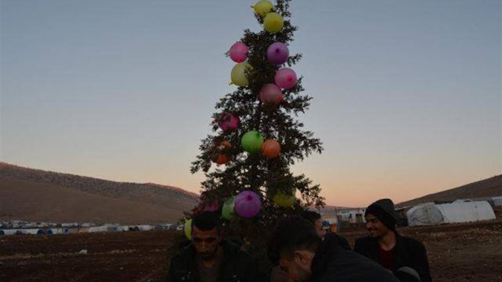 بالصور.. نازحون ايزيديون يحتفلون بأعياد الميلاد في جبل سنجار