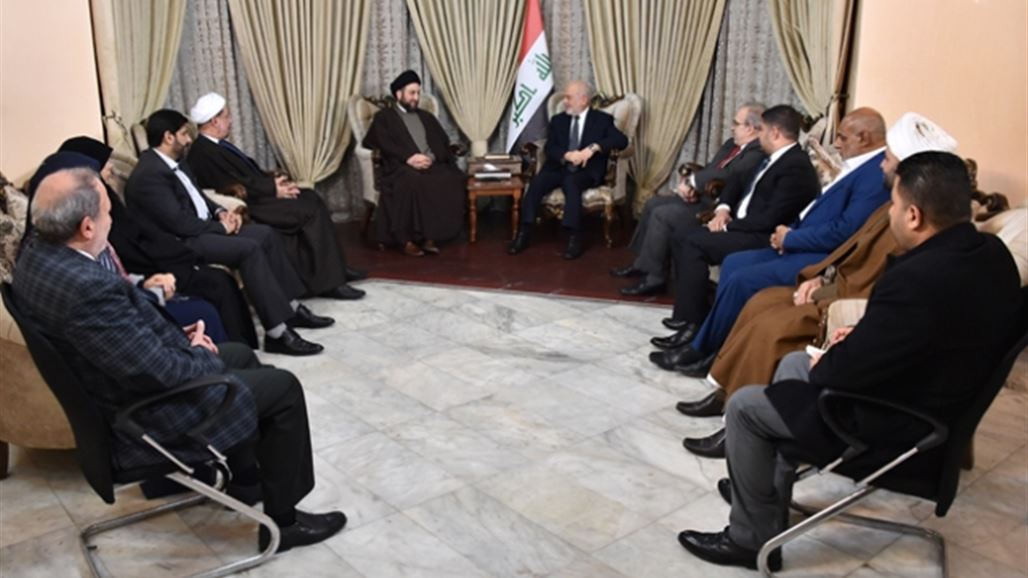 الجعفري والحكيم يؤكدان على تقوية التحالف الوطنيُّ وتبني الحوارات لتعزيز الثقة بين الكتل