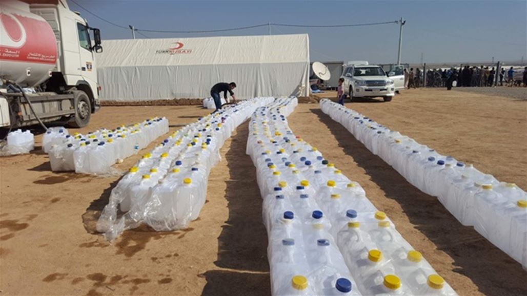 الهجرة: وزعنا اكثر من 590 الف لتر من النفط لنازحي الانبار بشتاء 2016