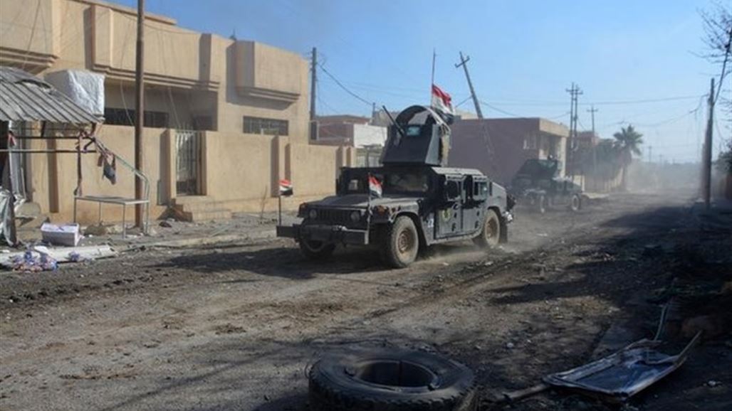 تحرير حي الانتصار شرقي الموصل ورفع العلم العراقي فوق مبانيه