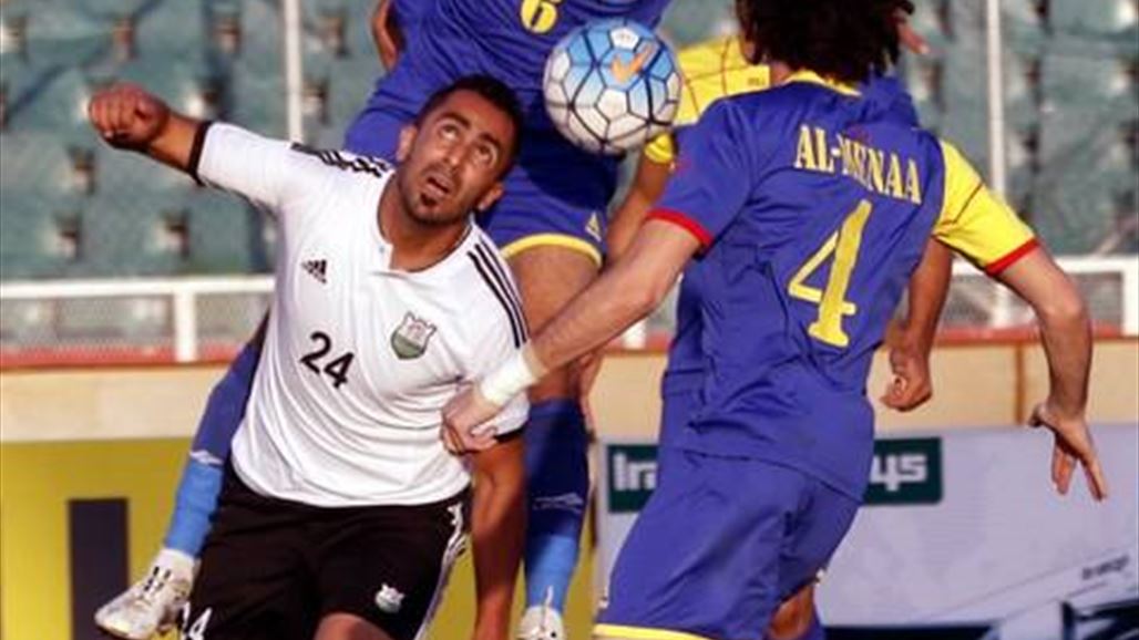 الزوراء يواجه الحدود في الجولة 18 من دوري الكرة الممتاز