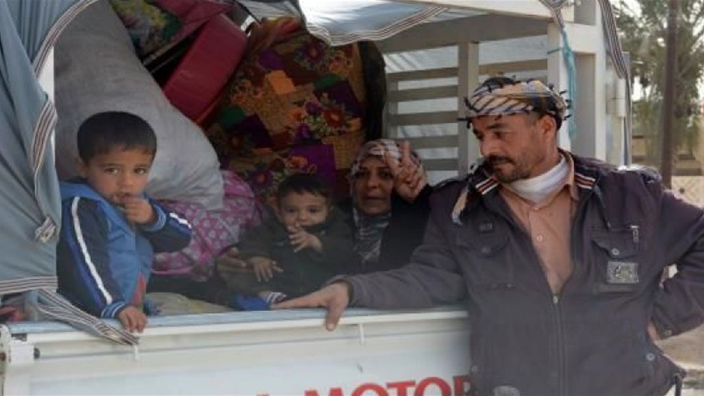 لجنة نازحي ديالى تعلن بدء عودة أكثر من 500 اسرة نازحة لمناطقها