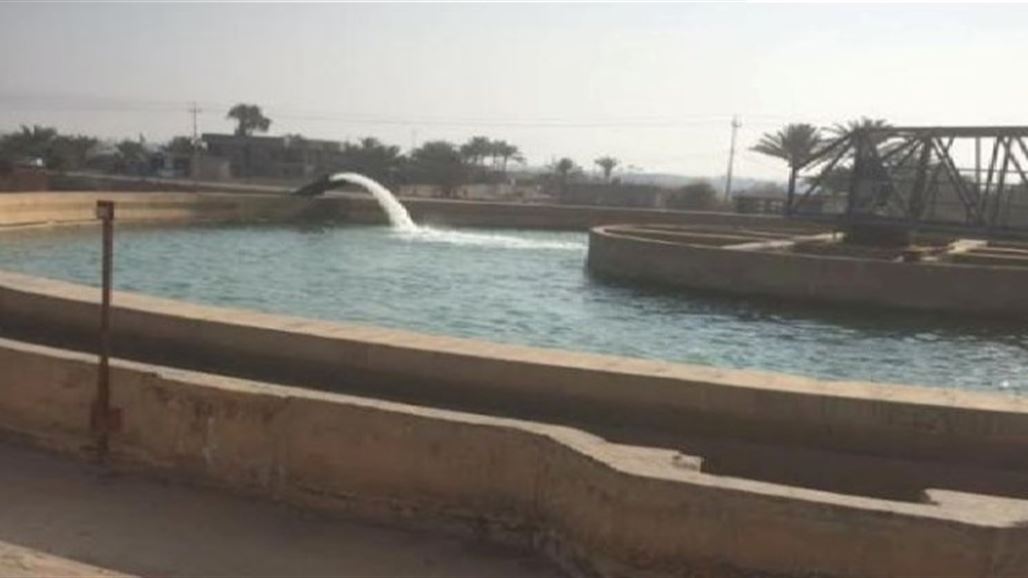 إنجاز 60% من مشروع إعادة تأهيل مجمع ماء الأزركية في الفلوجة