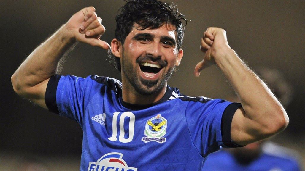 حمادي احمد يسجل بمرمى الحدود ويدخل نادي المئة