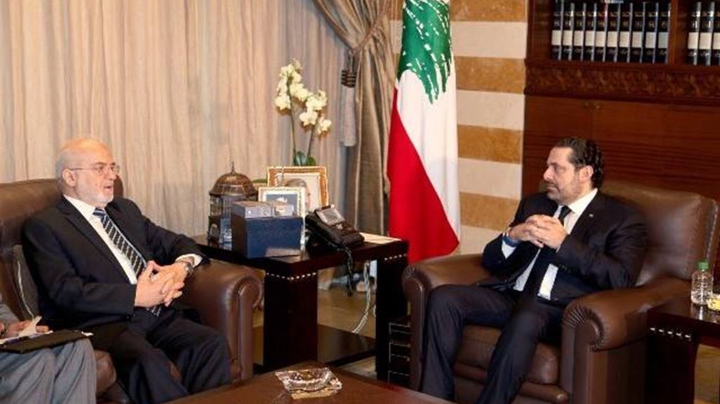 الجعفري والحريري يبحثان سبل تقوية العلاقات بين البلدين بمختلف المجالات