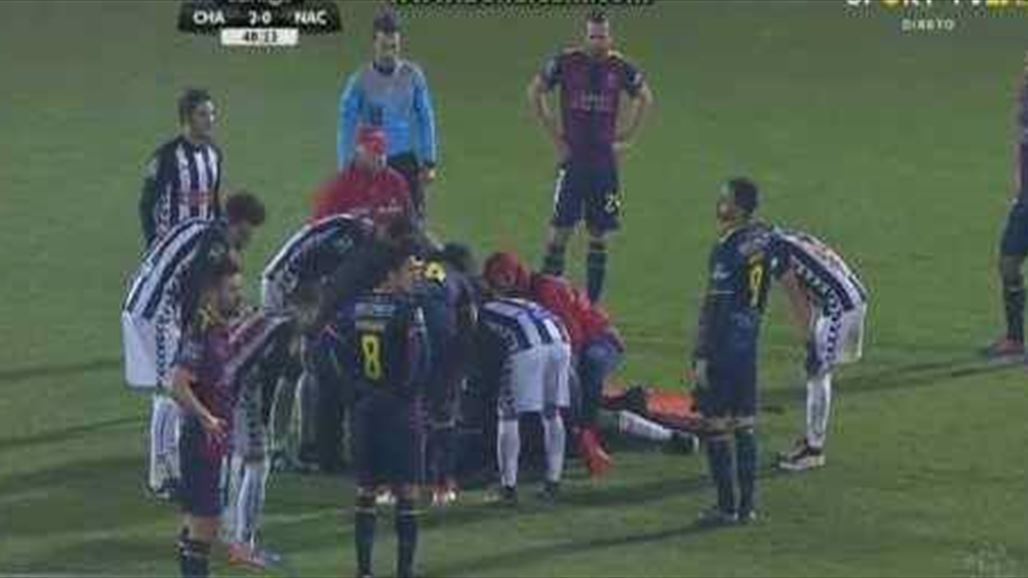 لاعب جزائري ينجو من موت محقق في إحدى المباريات