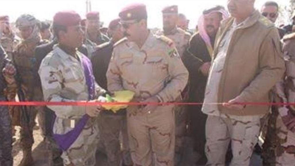 افتتاح سيطرة تحمل اسم "الشهيد ماجد" في المدخل الشرقي للبغدادي بالأنبار