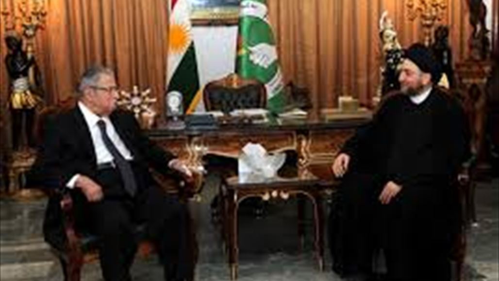 وفد التحالف الوطني يلتقي بالرئيس السابق جلال الطالباني في السليمانية