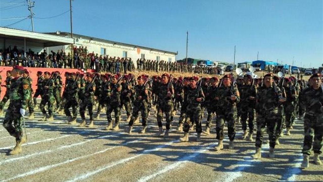 تخرج اول دورة للمتطوعين العرب ضمن قوات البيشمركة