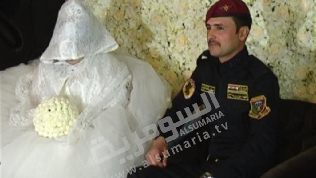 بالصور.. الناصرية والموصل في كوشة عرس